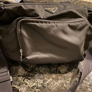 Prada diaper bag